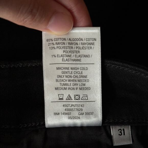 Joe's Jeans The High Waist Clean Hem Bootcut black size 31 - Picture 7 of 7